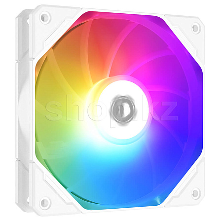 ID-Cooling TF-12025-ARGB SNOW Reverse, 12cm, White корпусына арналған желдеткіш