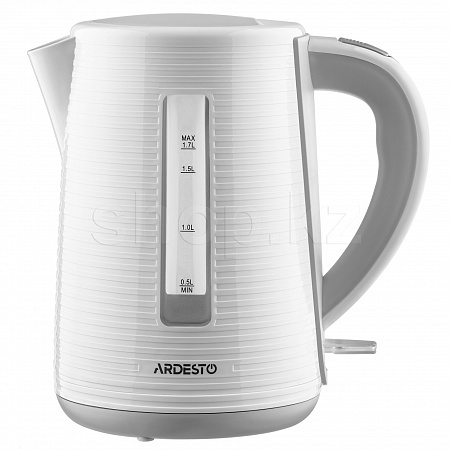 Чайник Ardesto EKL-F17WG, White-Grey