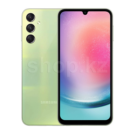 Samsung Galaxy A24, 128 GB, Rangi Light Green (SM-A245F) смартфоны