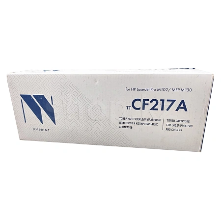 Картридж NV Print CF217А, Black (с чипом)