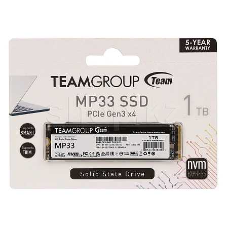 SSD 1000 Gb Team Group MP33, M.2, PCIe 3.0
