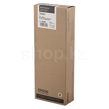 Epson C13T636100, Photo Black картриджі