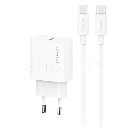 Зарядное устройство Usams OYXLTZ01, 20W, White