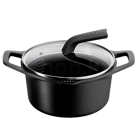 Кастрюля Tefal Delicio E2324474, 20 см, 2.6 л, с крышкой