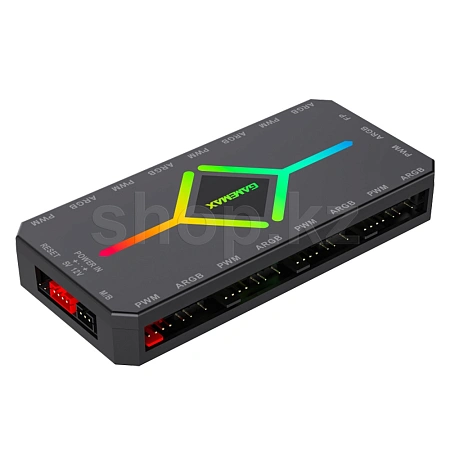 Gamemax V4.0 ARGB HUB PWM BK aртқы жарық контроллері