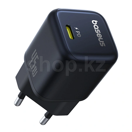 Зарядное устройство Baseus PicoGo 1C 45W, сеть, для USB Type-C устройств, Cosmic Black
