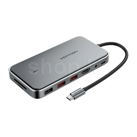 Переходник USB Type-C Multi Function Vention TPYBB, BOX