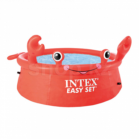 Бассейн надувной детский INTEX Crab Easy Set